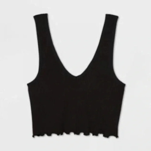 Colsie Tops - Colsie Women's Ruffle Edge Tank